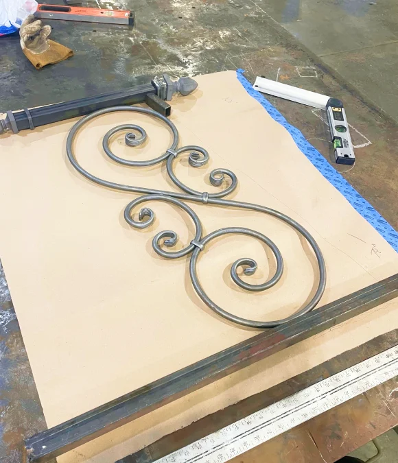 Ornamental Iron slider